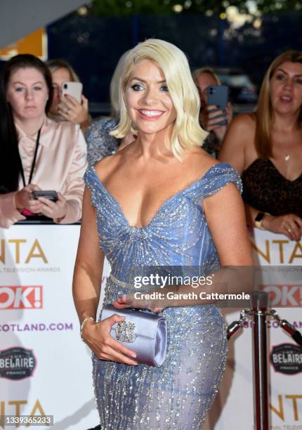 Holly Willoughby attends the National Television Awards 2021 at The O2 Arena on September 09, 2021 in London, England.