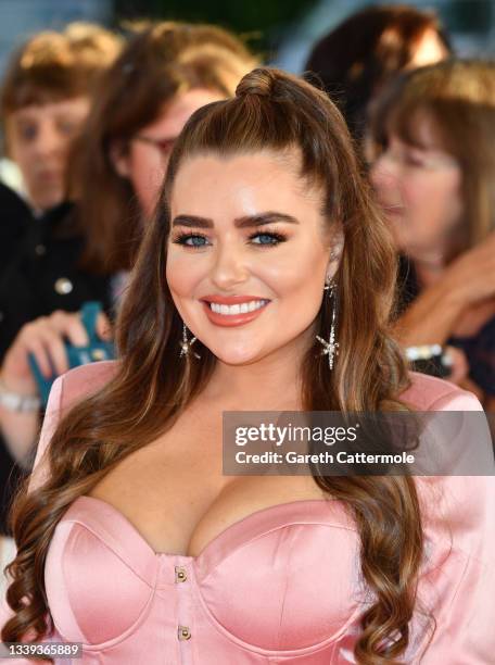Amy Christophers attends the National Television Awards 2021 at The O2 Arena on September 09, 2021 in London, England.
