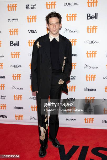 Josh O'Connor attends the "Mothering Sunday" Premiere during the 2021 Toronto International Film Festival at Princess of Wales Theatre on September...