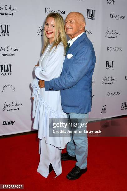 Sophie Elgort and Arthur Elgort attend the The Daily Front Row 8th Annual Fashion Media Awards on September 09, 2021 in New York City.