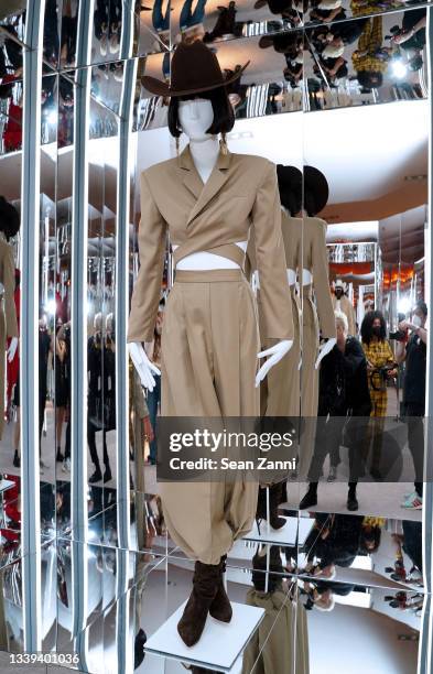 View of Ronny Kobo during the REVOLVE Gallery NYFW Presentation And Pop-up at Hudson Yards on September 09, 2021 in New York City.