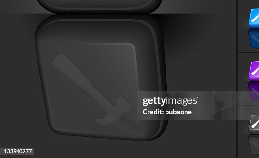 Hammer 3d Button Design High-Res Vector Graphic - Getty Images