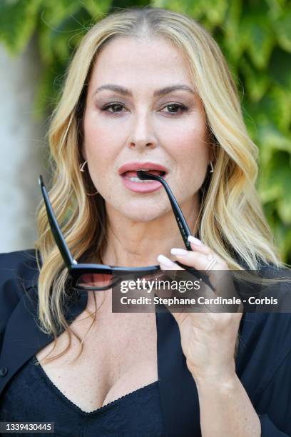 Anastacia arrives at the 78th Venice International Film Festival on September 10, 2021 in Venice, Italy.