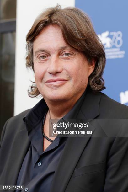 Cristiano De André attends the photocall of "Deandré#Deandré Storia Di Un Impiegato" during the 78th Venice International Film Festival on September...