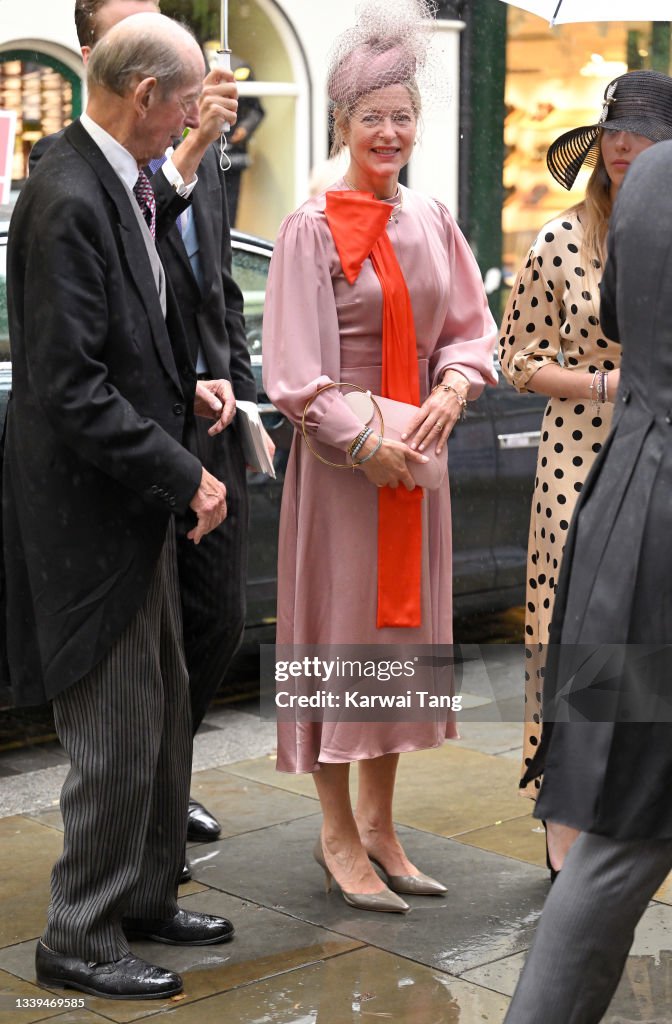 Flora Alexandra Ogilvy And Timothy Vesterberg Marriage Blessing At St James's Piccadilly