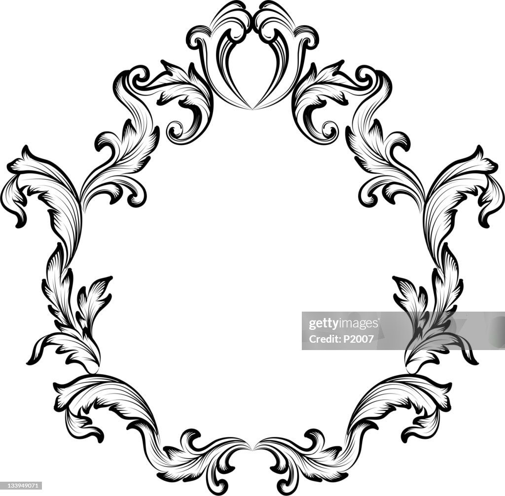 Orntae Frame Ornate Frame High-Res Vector Graphic - Getty Images