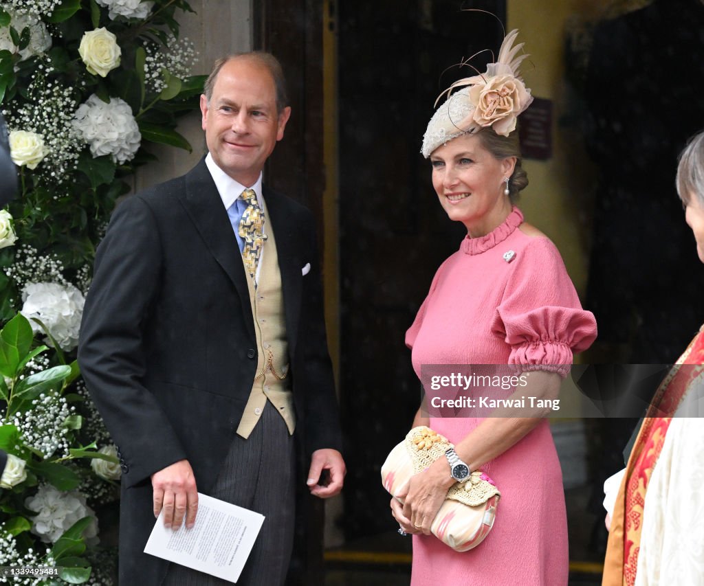 Flora Alexandra Ogilvy And Timothy Vesterberg Marriage Blessing At St James's Piccadilly