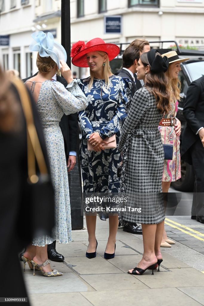 Flora Alexandra Ogilvy And Timothy Vesterberg Marriage Blessing At St James's Piccadilly