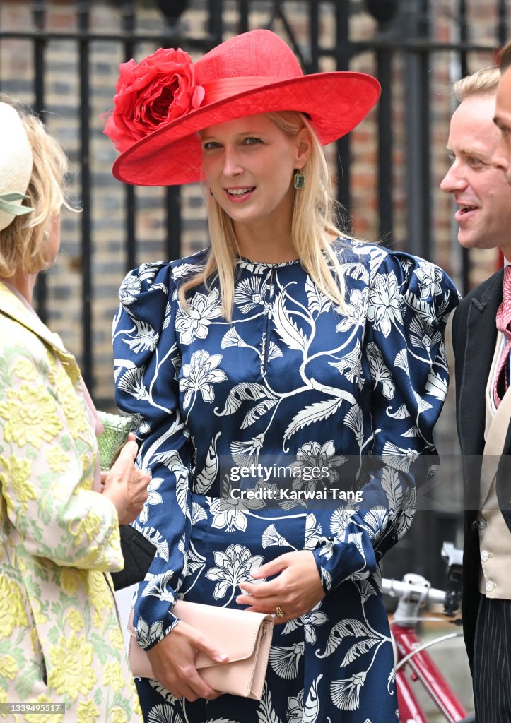 Flora Alexandra Ogilvy And Timothy Vesterberg Marriage Blessing At St James's Piccadilly