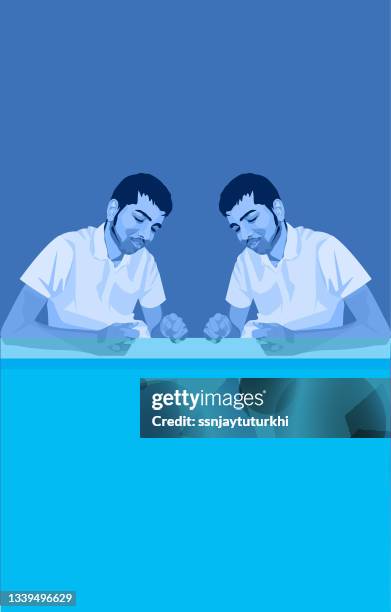 student , - indian college students stock illustrations