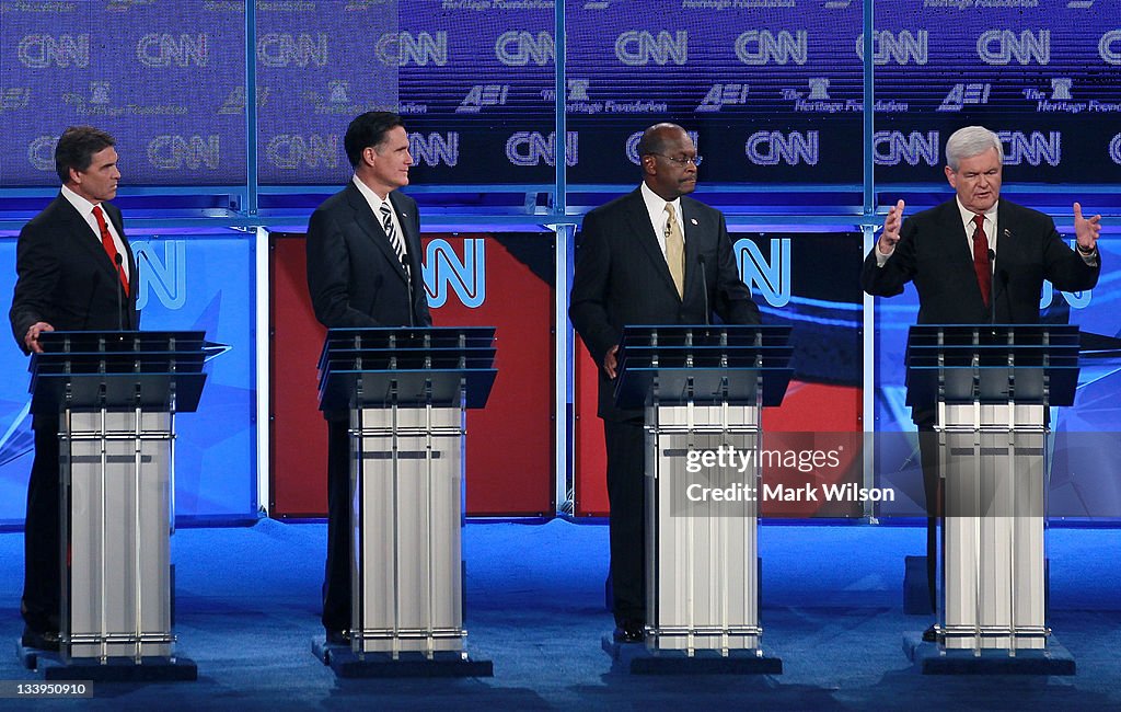 GOP Presidential Candidates Debate National Security Issues In Washington