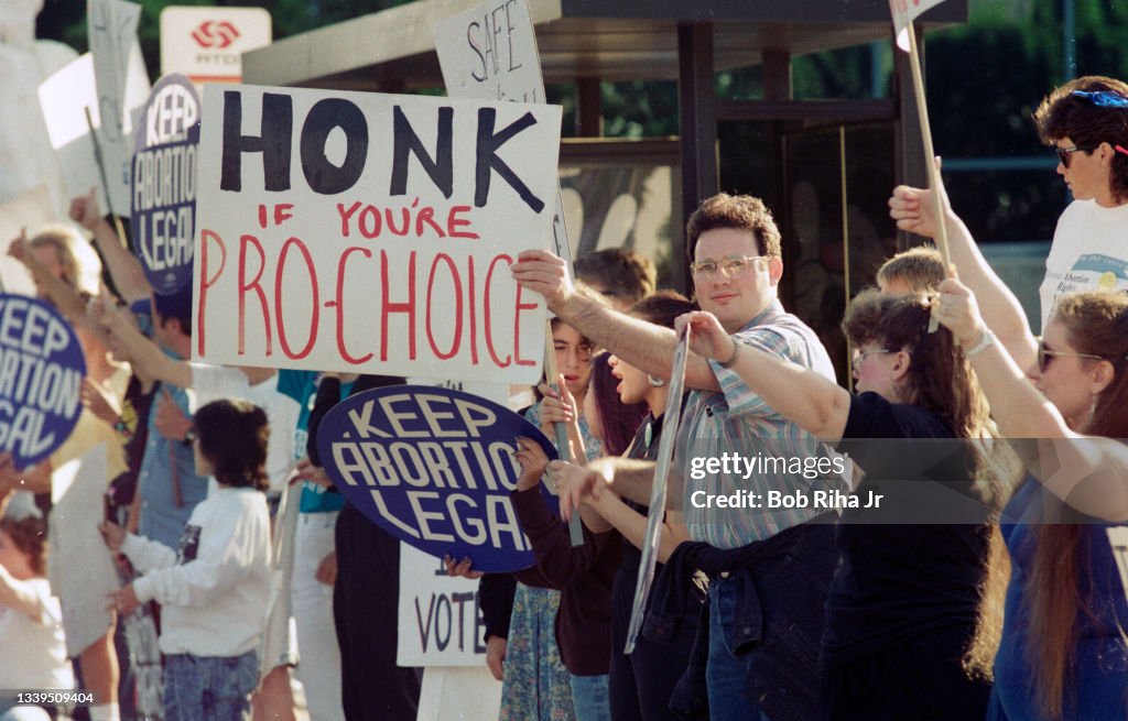 Roe vs Wade - Norma McCorvey and Gloria Allred - Pro Choice Supporters