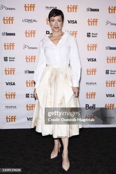 Molly Parker attends the "Jockey" Photo Call during the 2021 Toronto International Film Festival at Cineplex Scotiabank Theatre on September 10, 2021...