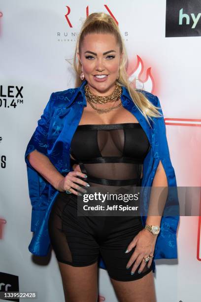 Aisleyne Horgan-Wallace attends the Lit Clapham launch event at Lit on September 10, 2021 in London, England.