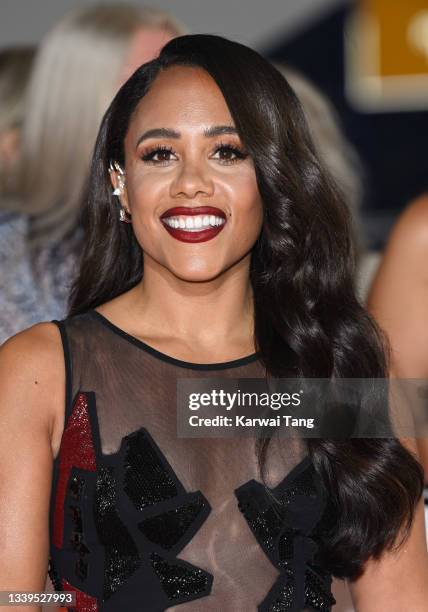 Alex Scott attends the National Television Awards 2021 at The O2 Arena on September 09, 2021 in London, England.