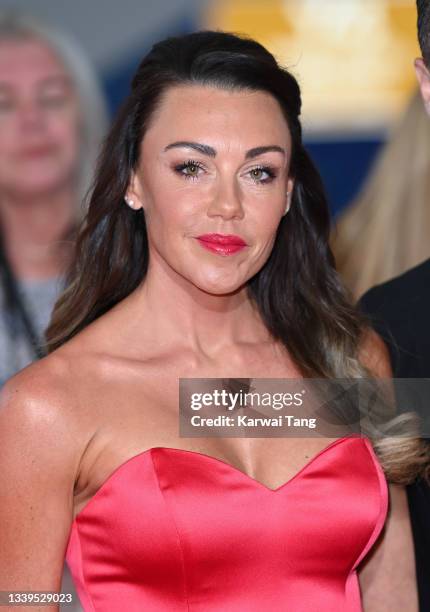 Michelle Heaton attends the National Television Awards 2021 at The O2 Arena on September 09, 2021 in London, England.