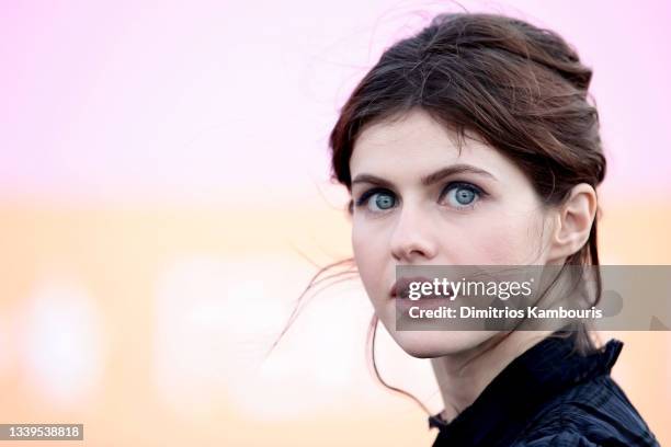 Alexandra Daddario attends Coach during NYFW: The Shows on September 10, 2021 in New York City.