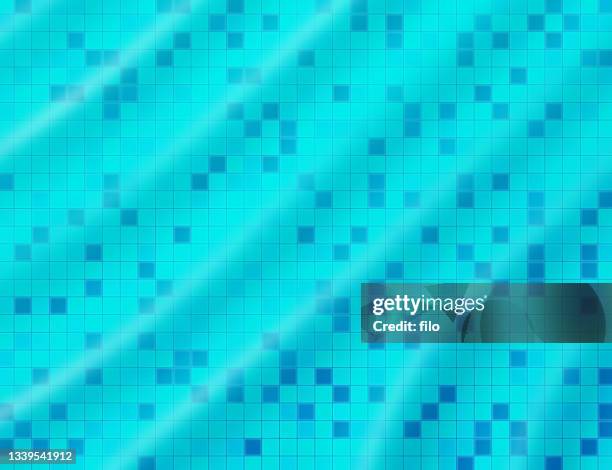 ilustrações de stock, clip art, desenhos animados e ícones de swimming pool ripples background - ao lado da piscina