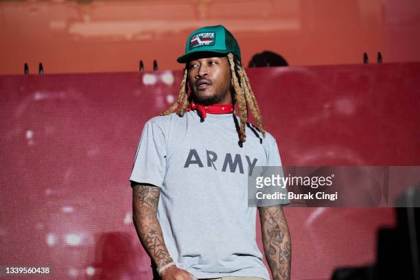 Future performs during day 1 of Wireless Festival 2021 at Crystal Palace on September 10, 2021 in London, England.