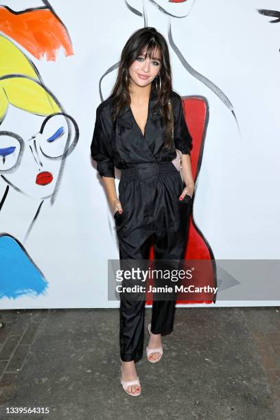 Malina Weissman attends alice + olivia by Stacey Bendet during September 2021 - New York Fashion Week: The Shows on September 10, 2021 in New York...