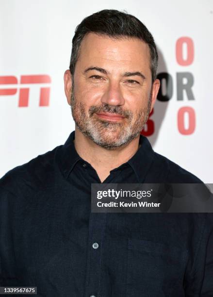 Jimmy Kimmel attends the "Once Upon A Time In Queens" Los Angeles Premiere at NeueHouse Los Angeles on September 10, 2021 in Hollywood, California.