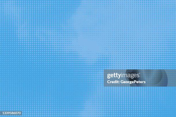 colorful abstract background halftone pattern - light blue stock illustrations