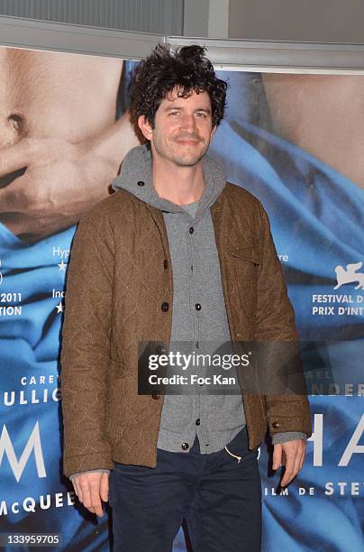 Clement Sibony attends the 'Shame' - Paris Premiere at Mk2 Bibliotheque on November 22, 2011 in Paris, France.