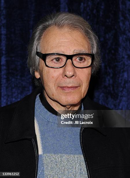 Lalo Schiffrin arrives to Paramount Pictures' 'Super 8' Blu-ray and DVD release party at AMPAS Samuel Goldwyn Theater on November 22, 2011 in Beverly...