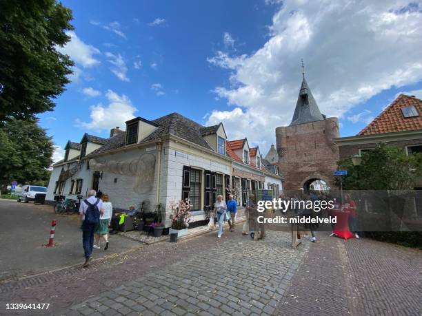 historical dutch village - veluwe stock pictures, royalty-free photos & images