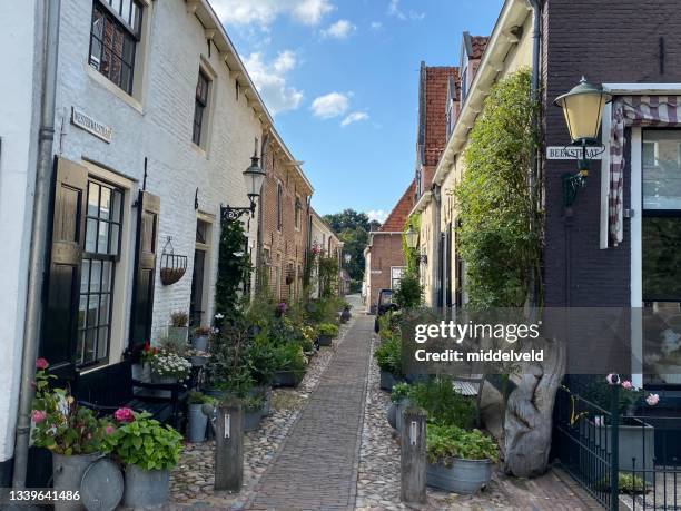 historical dutch village - veluwe stock pictures, royalty-free photos & images