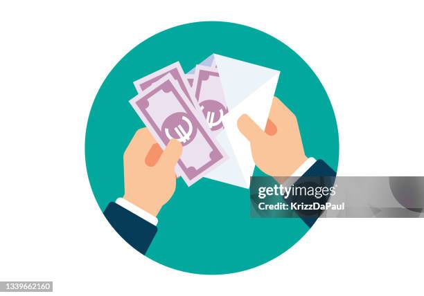 bonus - bribe stock illustrations