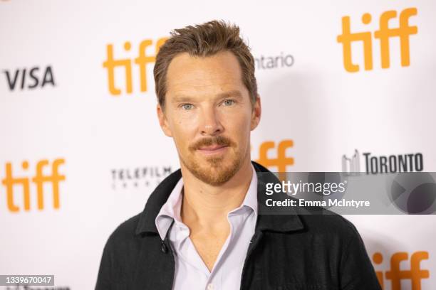 Benedict Cumberbatch attends the 2021 TIFF Tribute Awards Press Conference at Roy Thomson Hall on September 11, 2021 in Toronto, Ontario.