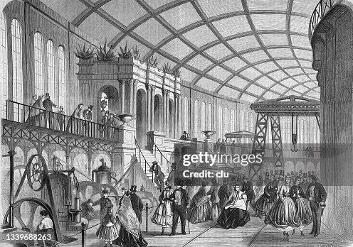 World Exhibition Paris 1867 - Prussian hall World Exhibition Paris 1867 - Prussian hall