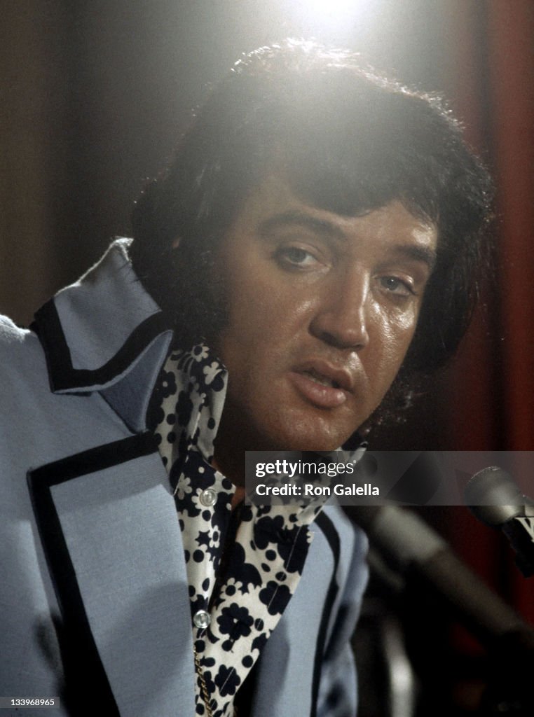 Elvis Presley Press Conferences to Discuss his Three Day Concerts at NYC's Madison Square Garden