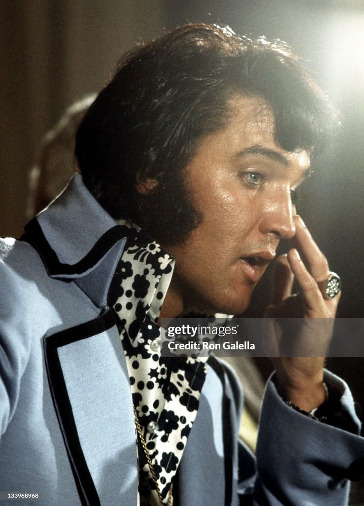 Elvis Presley Press Conferences to Discuss his Three Day Concerts at NYC's Madison Square Garden