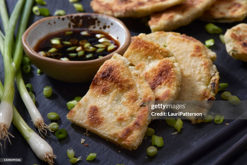 Chinese Scallion Pancakes