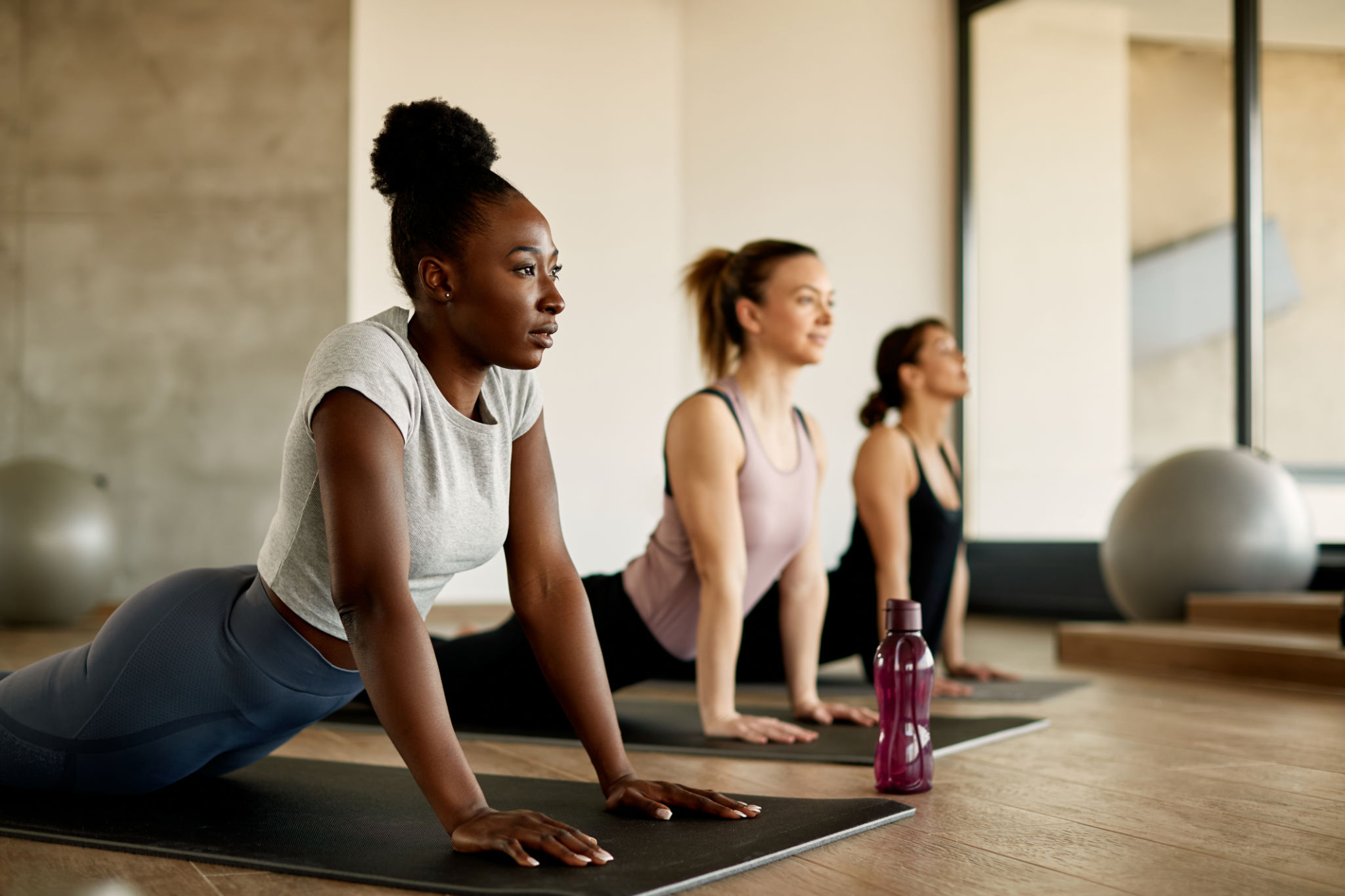 indoor exercise yoga