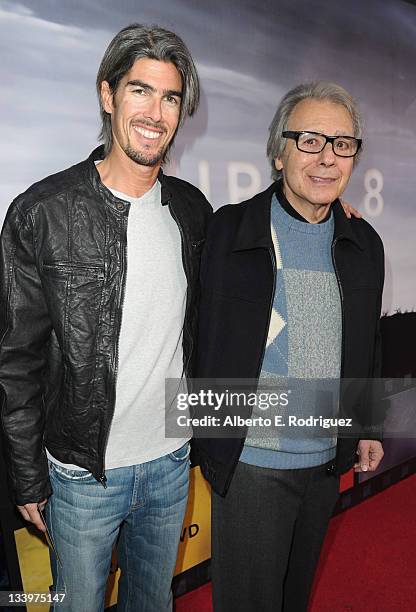 Ryan Schiffrin and composer Lalo Schiffrin arrive to Paramount Pictures' "Super 8" Blu-ray and DVD release party at AMPAS Samuel Goldwyn Theater on...