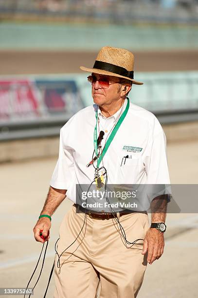 Ford 400 Practice: Roush Fenway Racing co-owner Jack Roush before race at Homestead-Miami Speedway. Sprint Cup Series. Homestead, FL CREDIT: Fred...