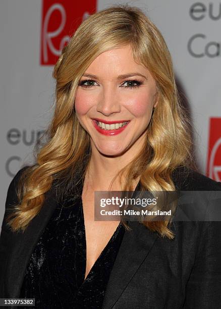 Lisa Faulkner attends Red's Hot Women Awards at St Pancras Renaissance Hotel on November 23, 2011 in London, England.