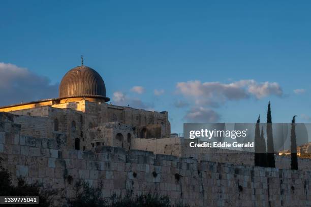 al aqsa mosque in jerusalem - al aqsa stock pictures, royalty-free photos & images