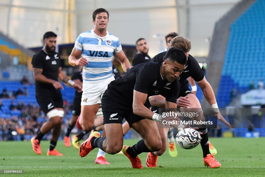New Zealand v Argentina - Rugby Championship