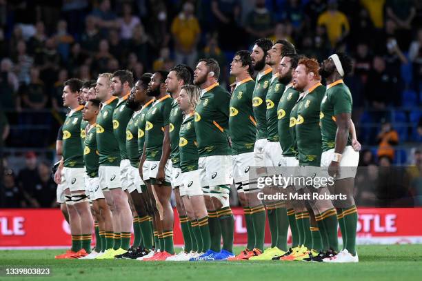 Springbok Rugby Anthem South Africa Anthem Rugby Photos and Premium High Res Pictures - Getty ...