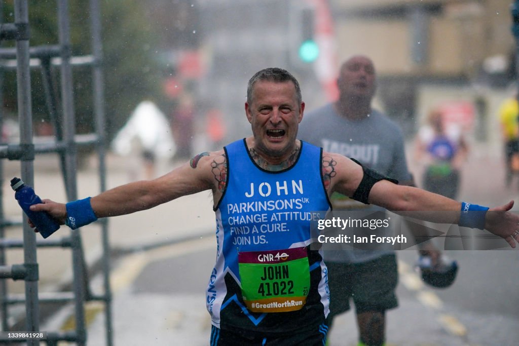 Runners Take Part In The Great North Run