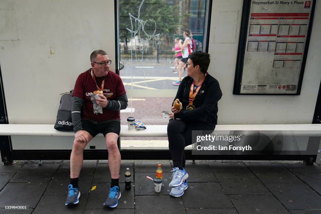 Runners Take Part In The Great North Run