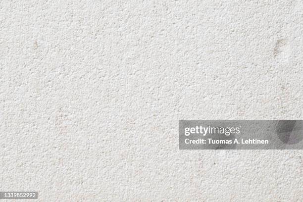 white foamed (or cellular or expanded) plastic polystyrene surface. - insulation texture stock pictures, royalty-free photos & images