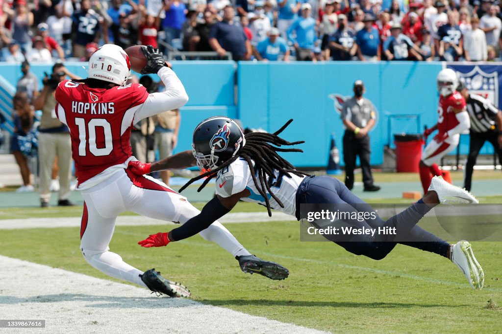 Arizona Cardinals v Tennessee Titans