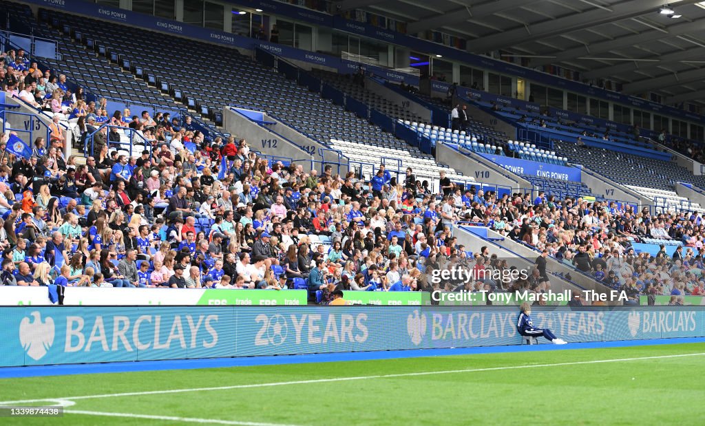 Leicester City Women v Manchester United Women - Barclays FA Women's Super League