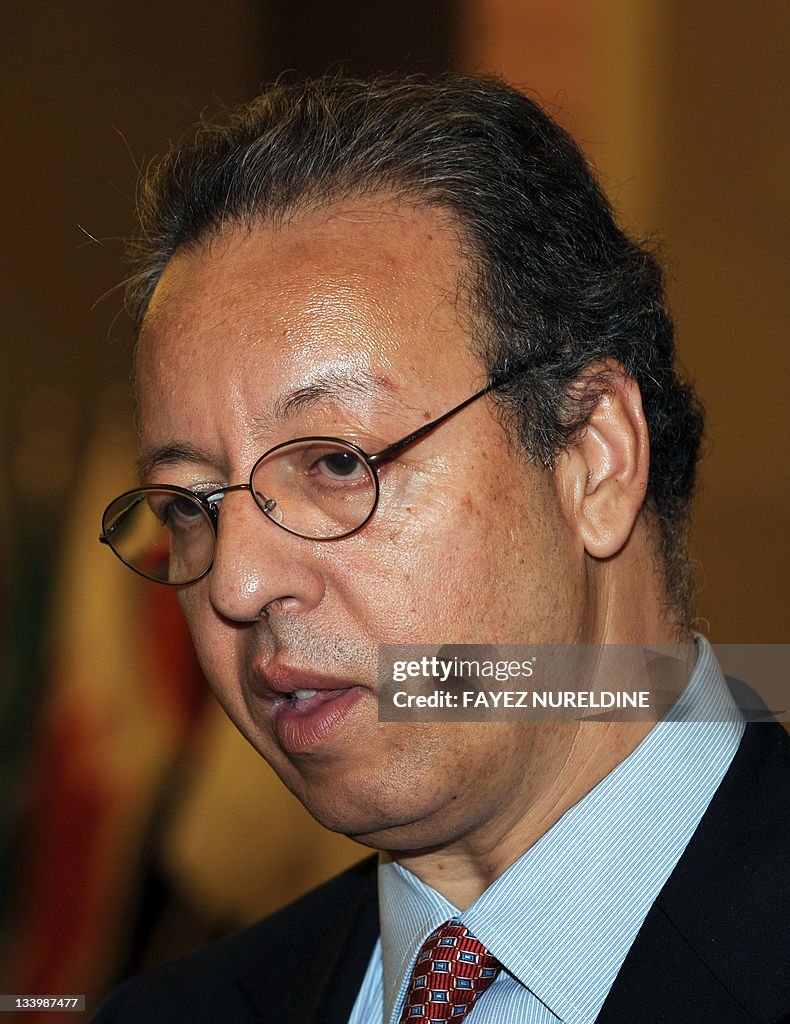 UN envoy to Yemen Jamal Benomar speaks t