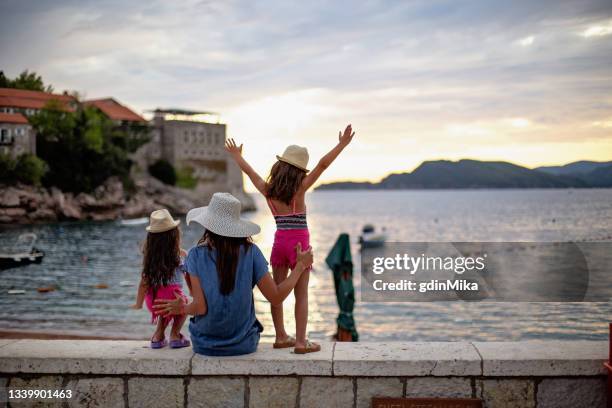mothers love... - budva stock pictures, royalty-free photos & images